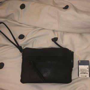Black handbag